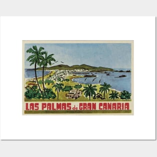 Las Palmas de Gran Canaria Spain Travel Posters and Art